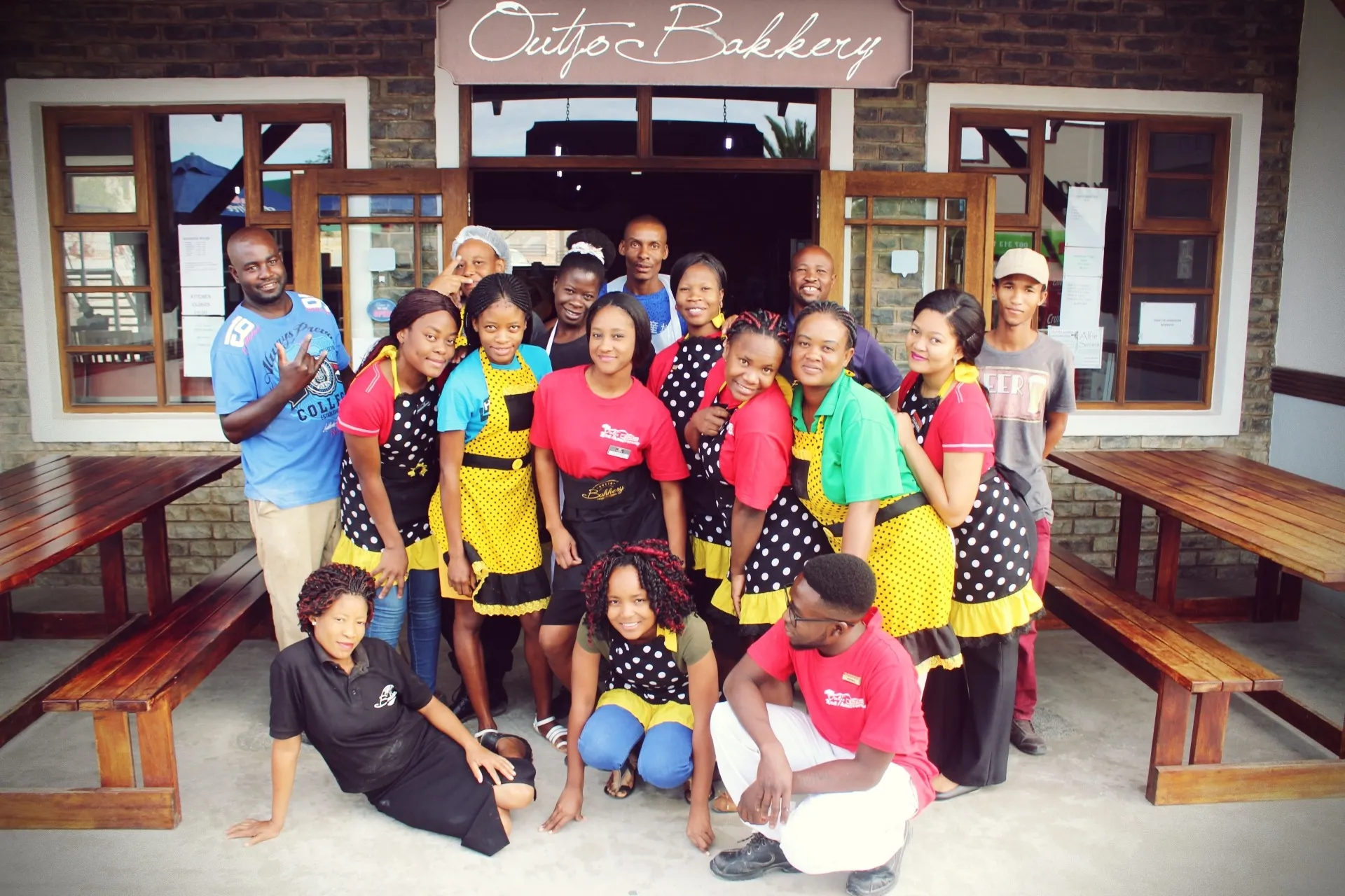 Outjo Bakkery team